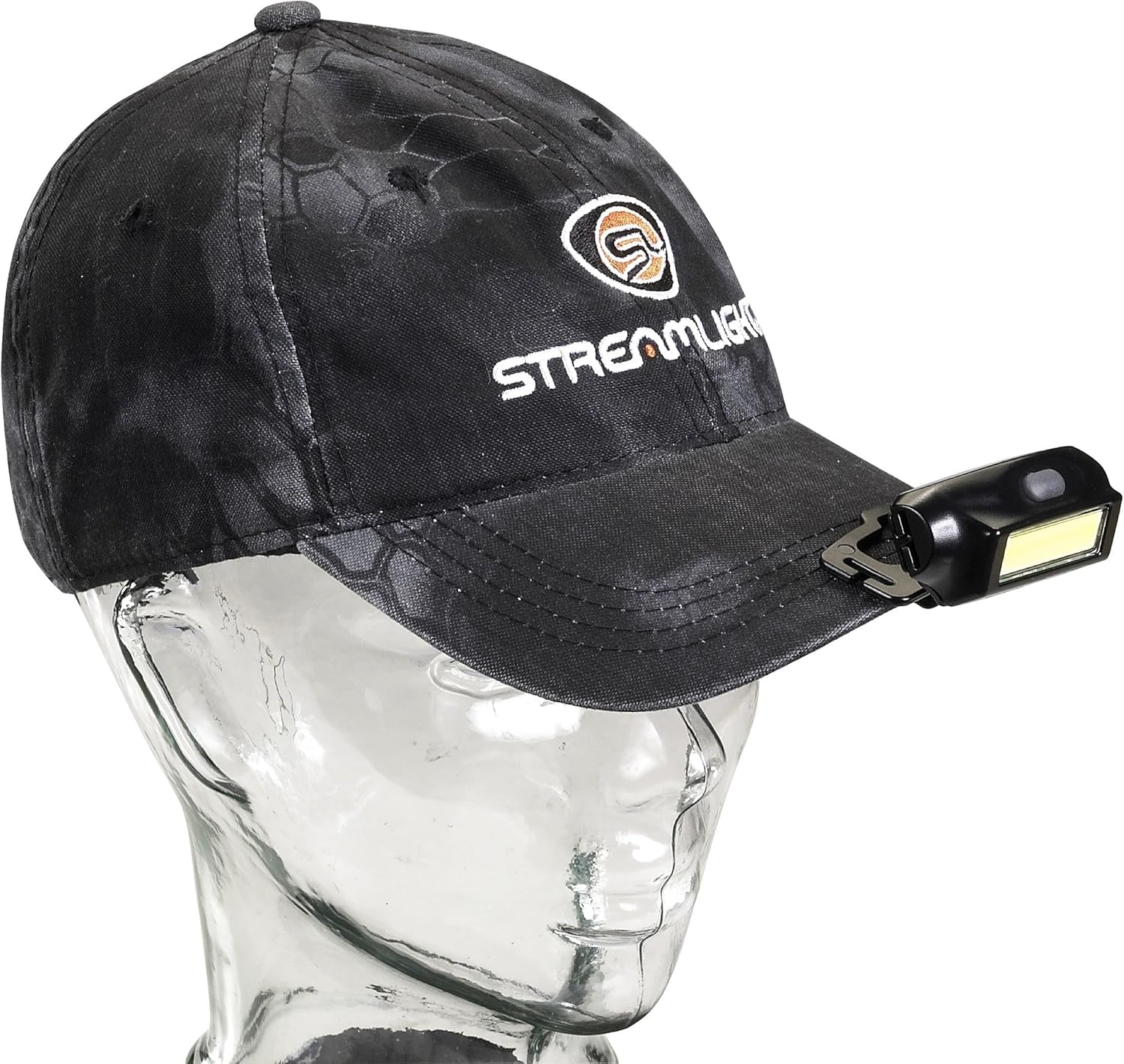 61702 Bandit 180-Lumen Rechargeable LED Headlamp with USB Cord, Hat Clip & Elastic Headlamp, White LED, Black