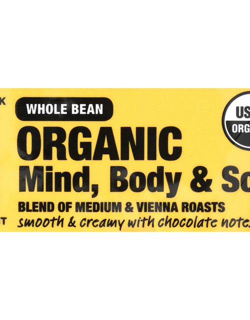 Load image into Gallery viewer, Equal Exchange Mind &amp; Soul Whole Bean Coffee (6x12 Oz)-6

