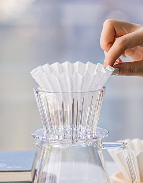 Load image into Gallery viewer, TIMEMORE Crystal Eye B75 Dripper PCTG-2
