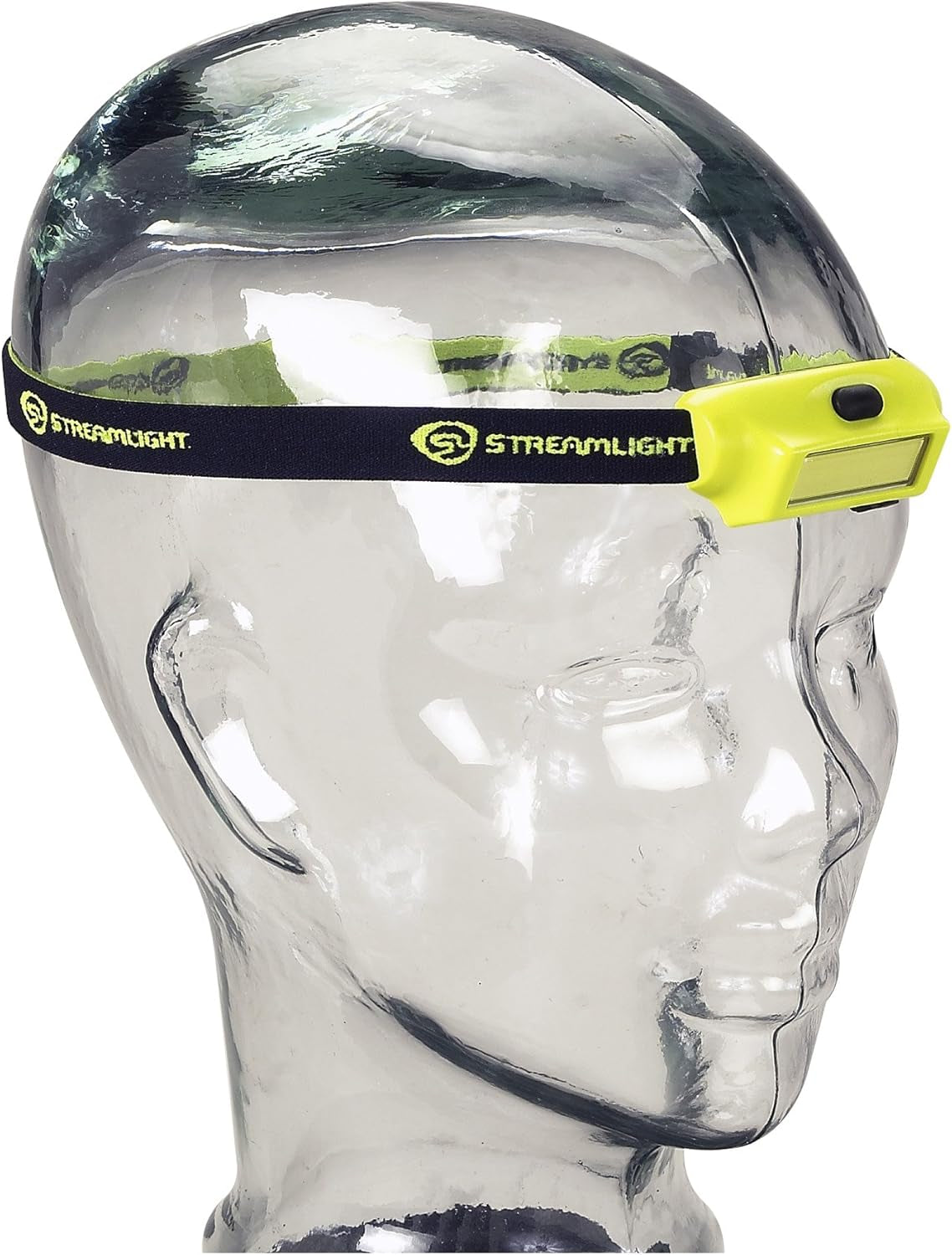 61702 Bandit 180-Lumen Rechargeable LED Headlamp with USB Cord, Hat Clip & Elastic Headlamp, White LED, Black