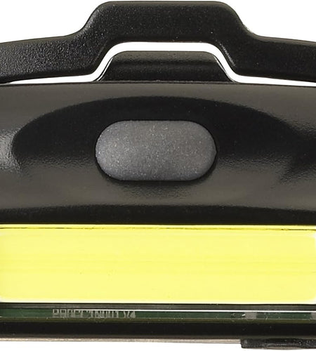 61702 Bandit 180-Lumen Rechargeable LED Headlamp with USB Cord, Hat Clip & Elastic Headlamp, White LED, Black