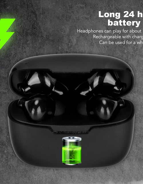 Load image into Gallery viewer, Language Translator Earbuds Multifunction 144 Languages Bluetooth Language Translator Device for Travel Shopping Black
