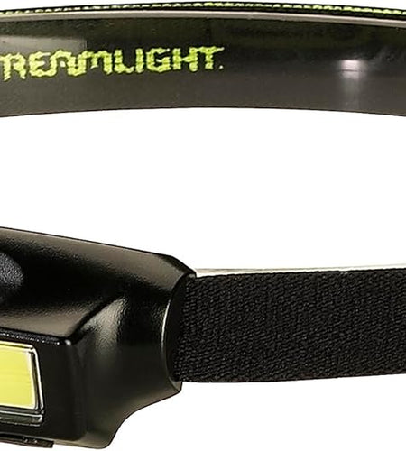 61702 Bandit 180-Lumen Rechargeable LED Headlamp with USB Cord, Hat Clip & Elastic Headlamp, White LED, Black