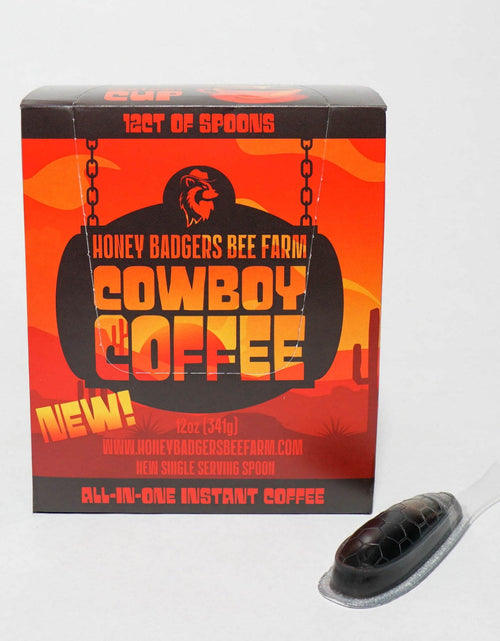 Load image into Gallery viewer, Badgers Honey Spoon /Cowboy Honey Coffee-0
