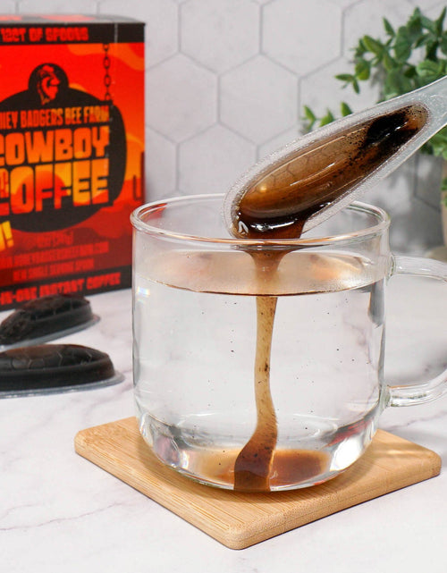 Load image into Gallery viewer, Badgers Honey Spoon /Cowboy Honey Coffee-1
